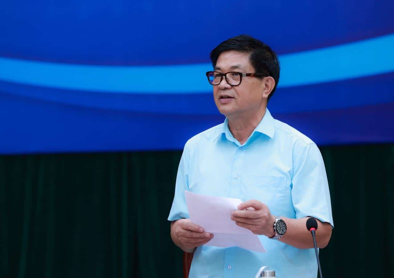 Chủ tịch Liên đoàn Luật sư Việt Nam Đỗ Ngọc Thịnh phát biểu tại lễ ký kết. Ảnh: Hải Nguyễn