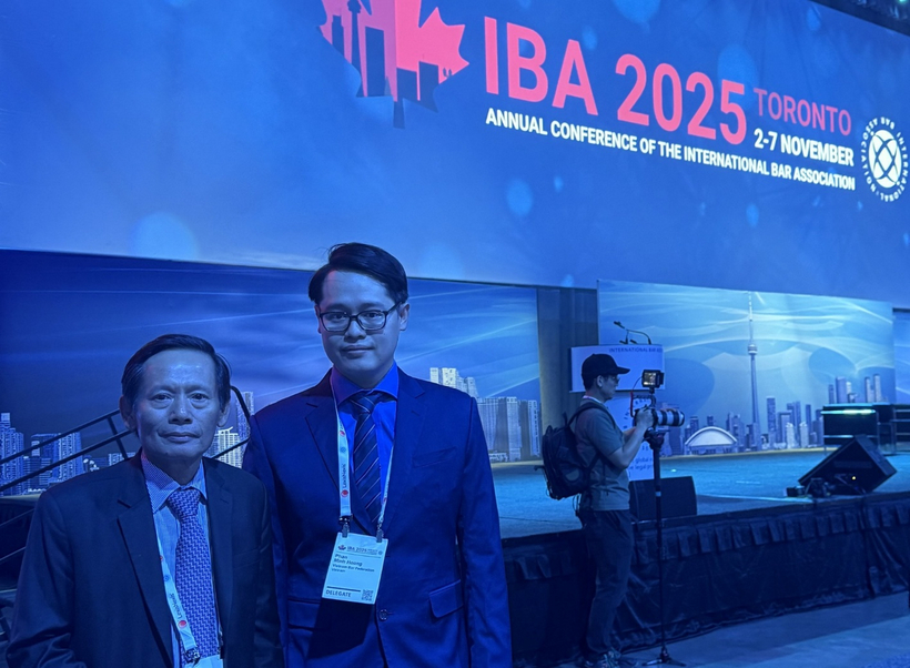 Nghề luật sư trong thế giới chuyển động không ngừng (Kỳ 2) 4 Đoàn công tác VBF có mặt tại Lễ khai mạc.