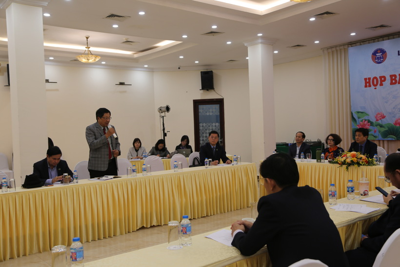 Luật sư Nguyễn Thế Phong phát biểu tại Hội nghị.
