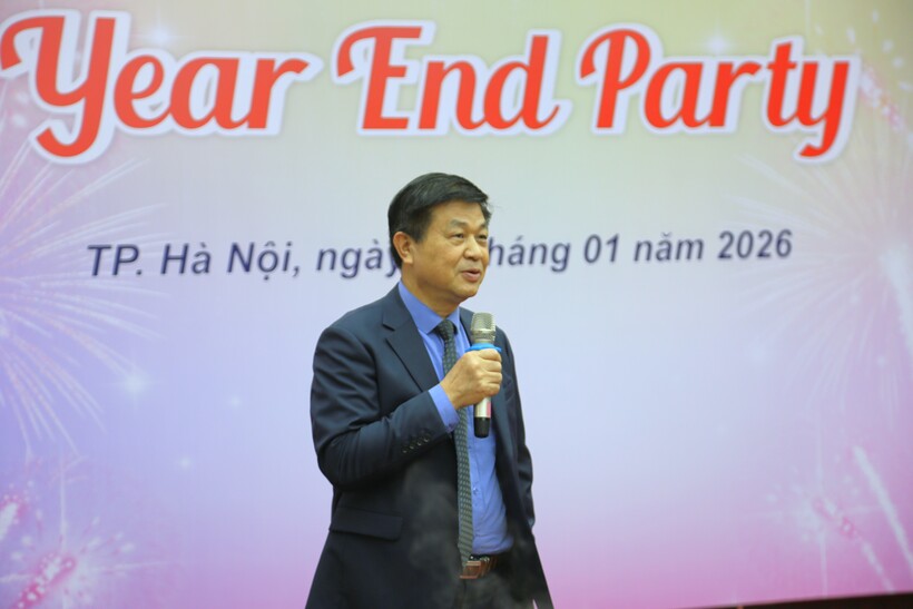 Trung tâm Bồi dưỡng nghiệp vụ luật sư Việt Nam tổ chức Hội nghị Tổng kết công tác năm 2025 và triển khai nhiệm vụ 2026 3 Tiến sĩ, Luật sư Đỗ Ngọc Thịnh, Chủ tịch Liên đoàn Luật sư Việt Nam phát biểu tại Lễ tổng kết.