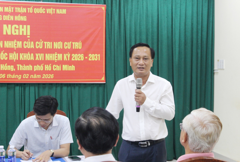 Luật sư Hà Hải được 100% cử tri nơi cư trú giới thiệu ứng cử đại biểu Quốc hội Khóa XVI, nhiệm kỳ 2026 - 2031.