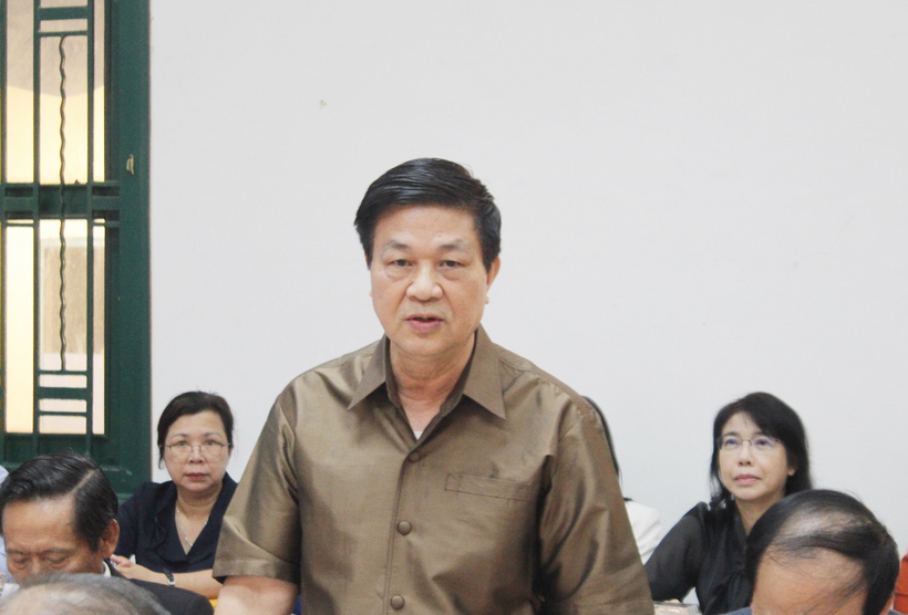 LS. TS Đỗ Ngọc Thịnh phát biểu.