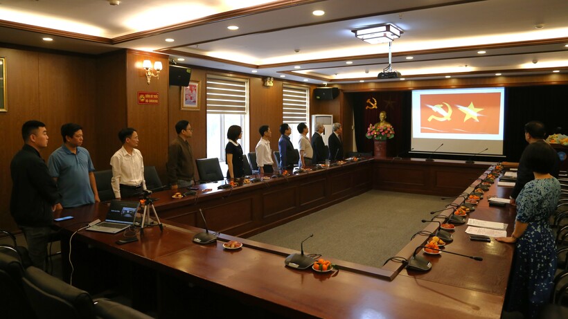 Toàn cảnh buổi sinh hoạt Lễ